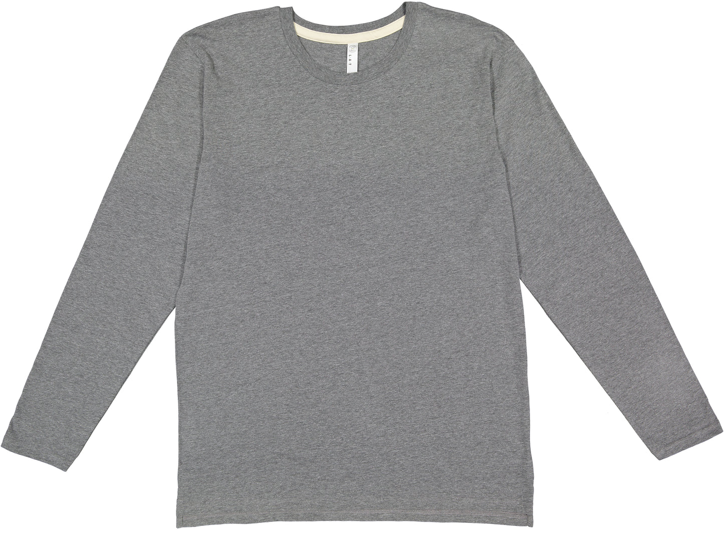 LAT 6918 UNISEX LNG SLV FINE JERSEY TEE