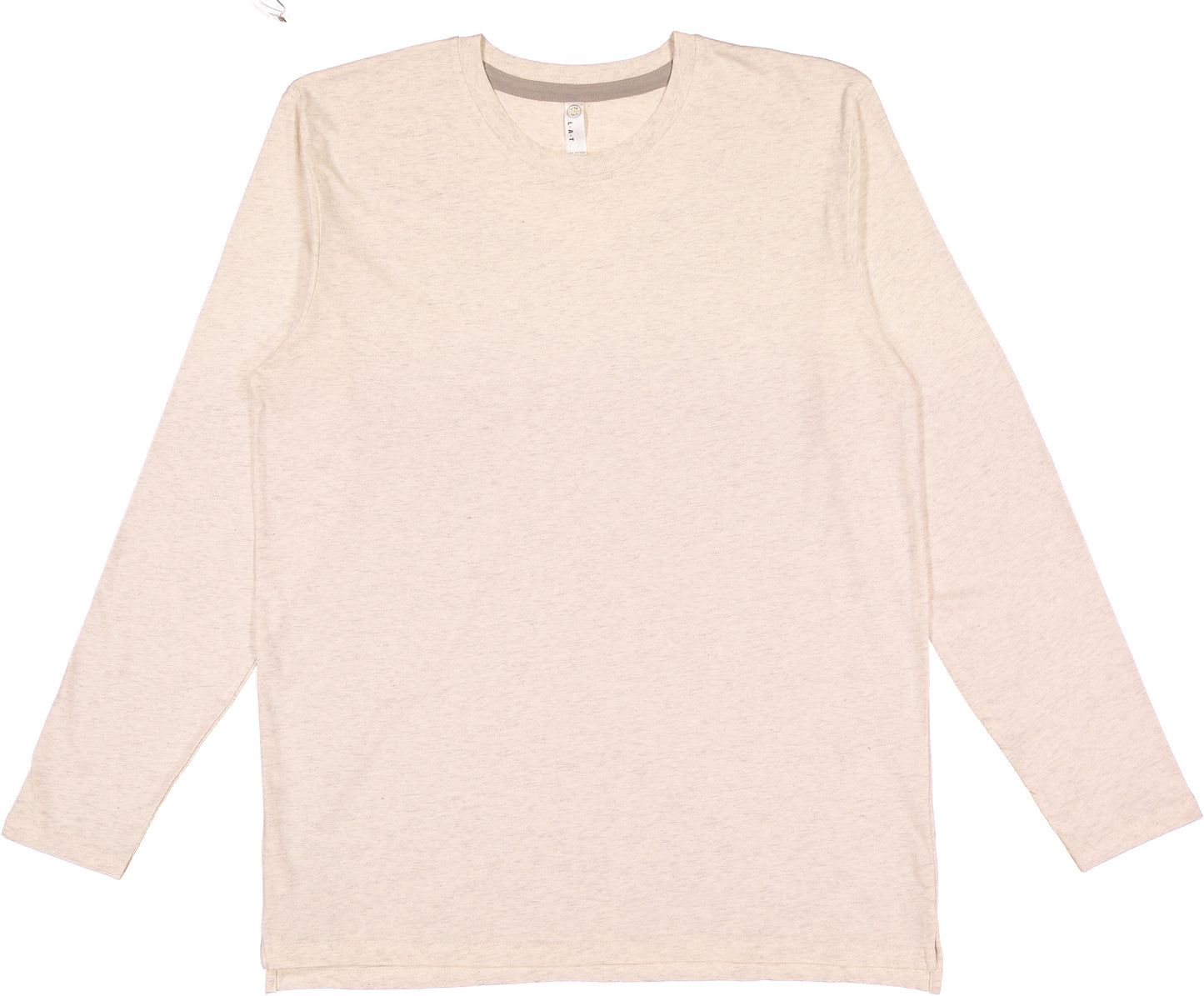 LAT 6918 UNISEX LNG SLV FINE JERSEY TEE