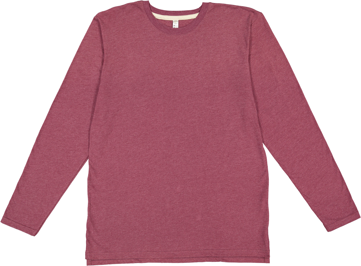 LAT 6918 UNISEX LNG SLV FINE JERSEY TEE