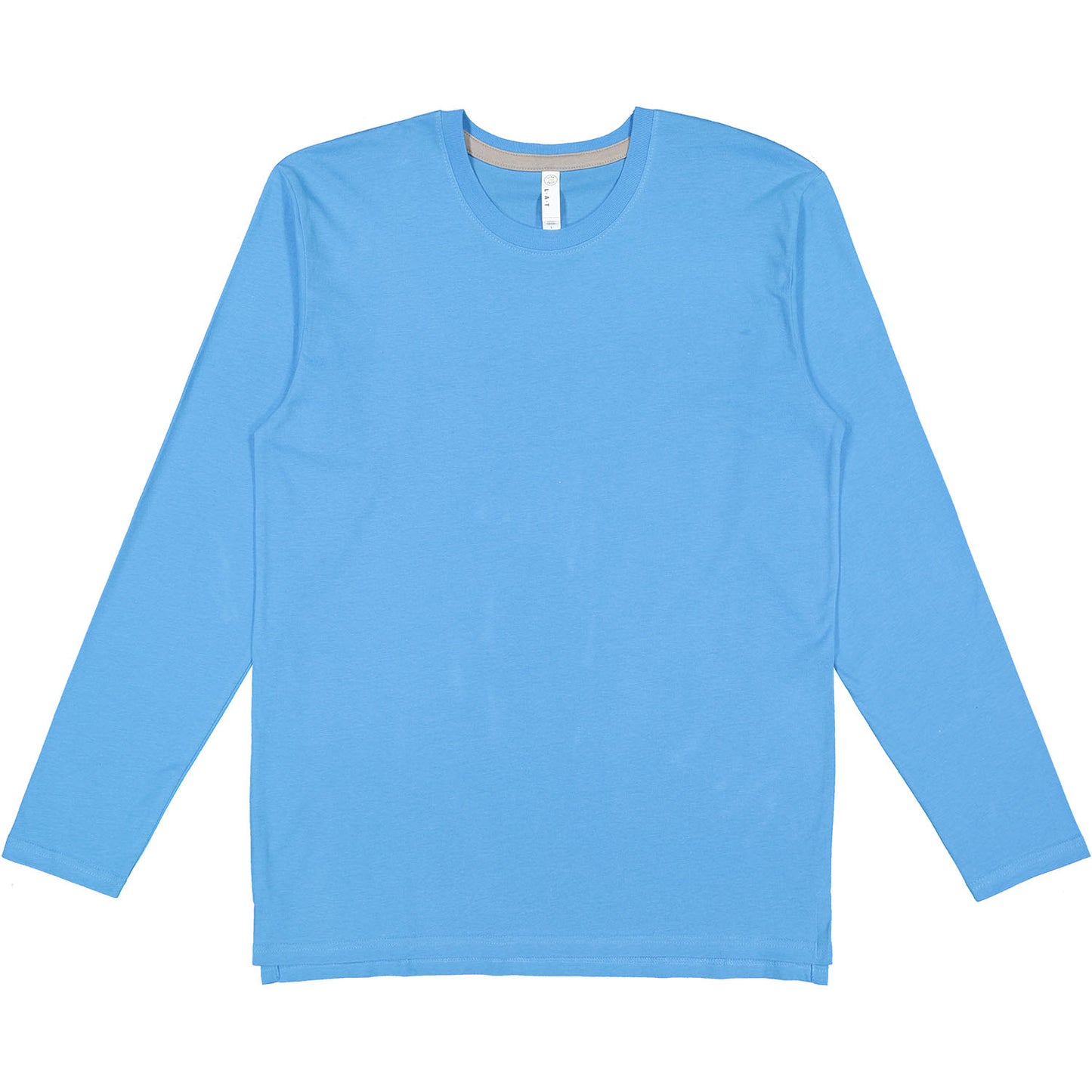 LAT 6918 UNISEX LNG SLV FINE JERSEY TEE