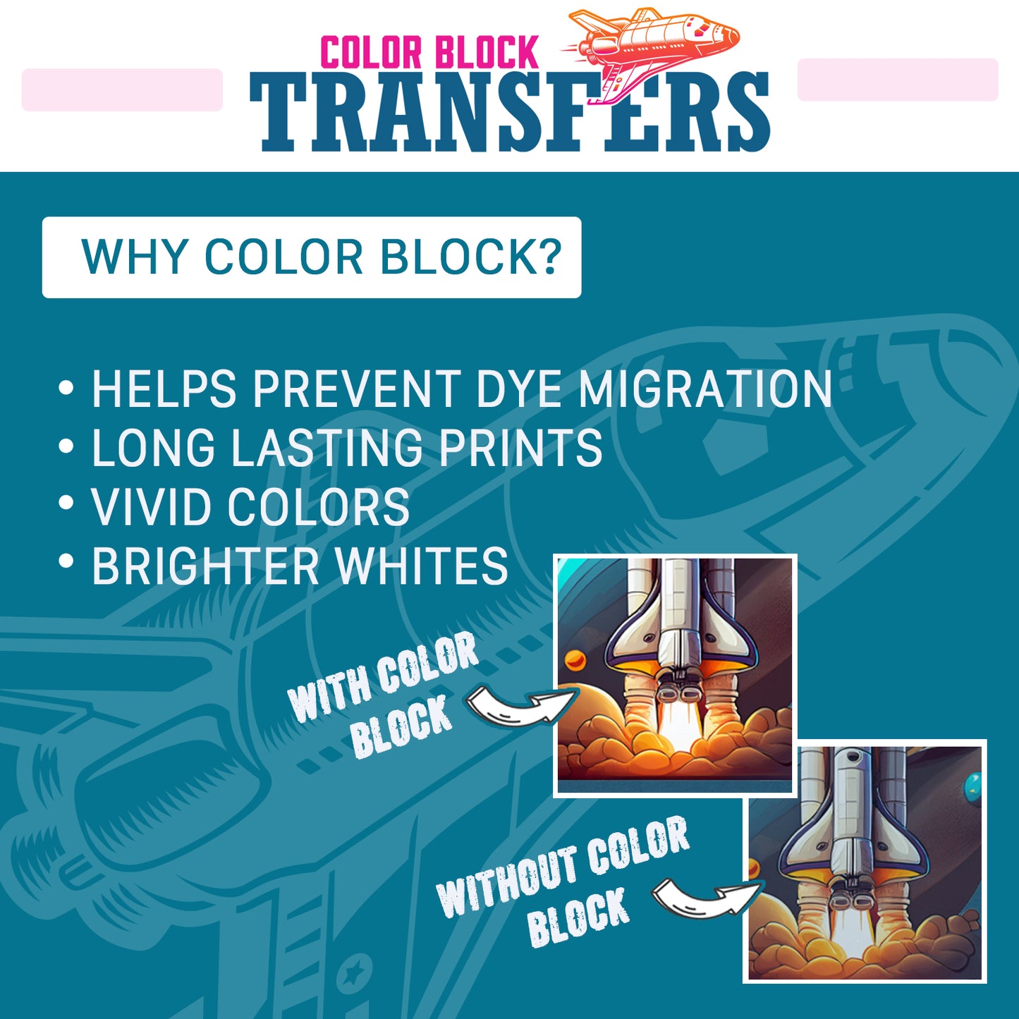 Color Block DTF