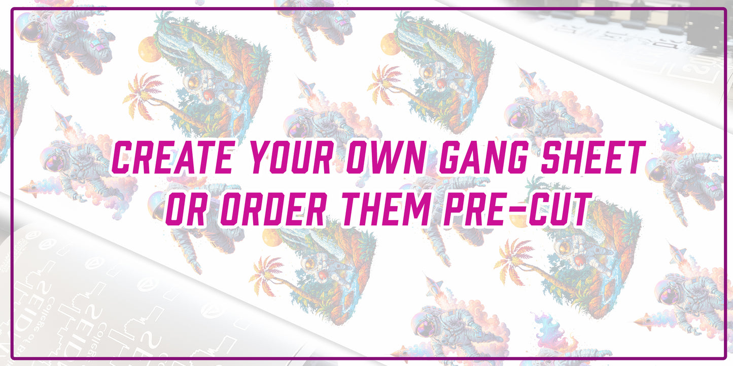 Create a Gang Sheet DTF