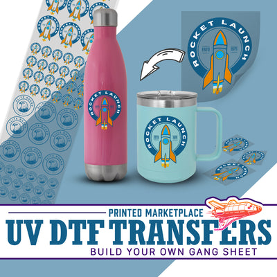 UV DTF Stickers | Premium Custom UV DTF Transfers