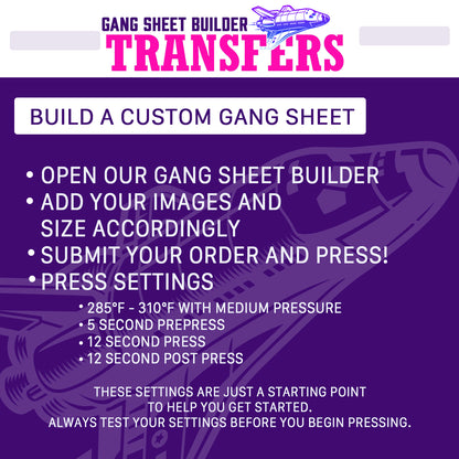 Custom DTF Gang Sheet Builder